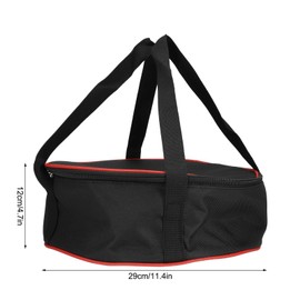 Dishes Storage Bag, Round Crockery Storage Bag Storage Container for Dinner Plate Travel Bag Large Camping Tableware Dinnerware Bag Cupboard Storage Bag