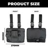 Versatile Belt Bag, Tool Belt with Belt Clip, Portable Leg