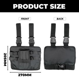 Versatile Belt Bag, Tool Belt with Belt Clip, Portable Leg Bag, Tool Bag, Wear-Resistant, Durable