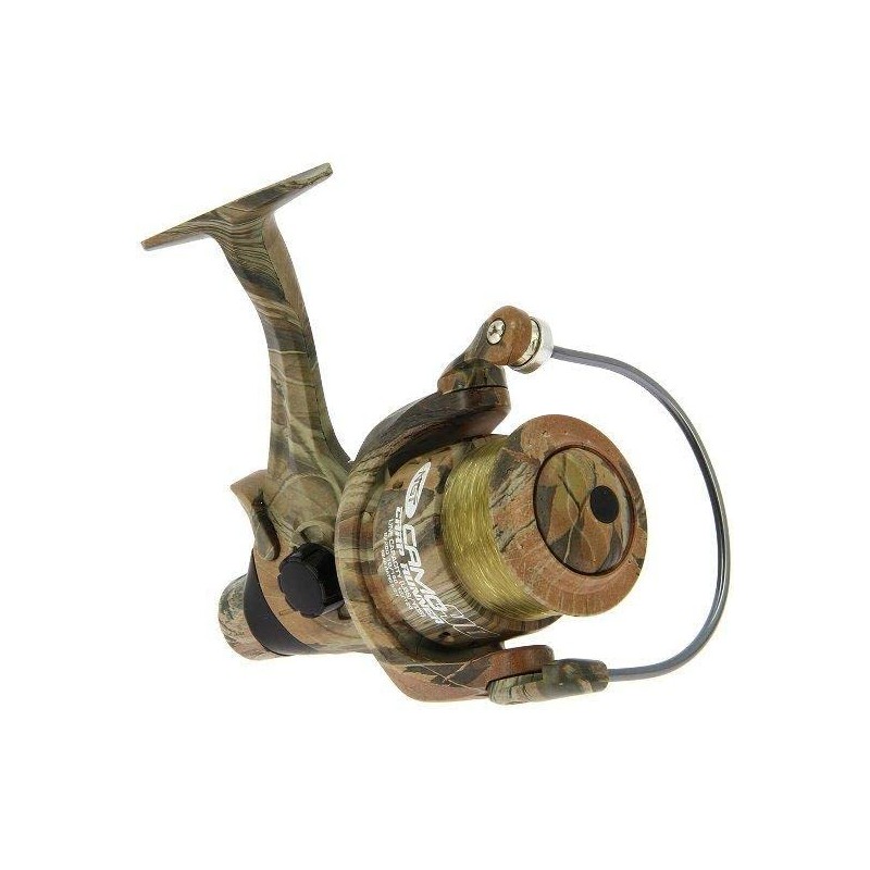 NGT Camo40 3bb Carp Runner' Reel with Spare Spool -