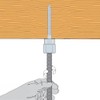 Simpson Strong-Tie RWV37212-3/8" Rod Hanger for Wood Vertical 5/16 x