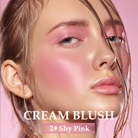 Boobeen Multi-Use Make-Up Blush Pen Waterproof Long Lasting Tinted Solid Moisturising Cream Pen for Eyes Lips and Cheek