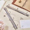 GORGECRAFT Pack of 2 Metal A4 Size 3-Ring 4-Ring Binding