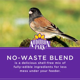 Audubon Park 12228 No-Waste Blend Wild Bird Food, 5-Pound