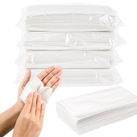 RAINFLOW Car Tissues - Car Tissue Refill 3-Ply 50 Sheets Fit for Visor Napkins Holder Long-Lasting Travel Ultra-Soft and Smooth Gift for Vehicle Owners for Family Road Trips 6.7x6.7in 4 Packs