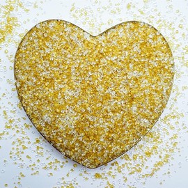 SE Si&Moos Sanding Sugar Gold and White Sanding Sugar Sprinkles Edible Sanding Sugar for Cookie Decorating Sugar Sprinkle Mix For Topping Cakes, Cupcakes, Cookies 3.5 OZ