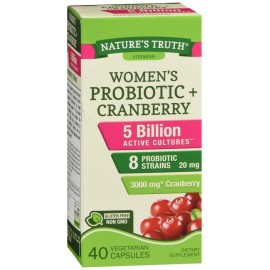 Nature's Truth Women's Probiotic+Cran