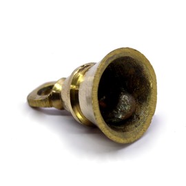 eSplanade Brass Pooja Mandir Decorative Bells | Pack of 10 | 2" Inches - Golden