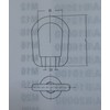 Stainless Steel 316 Type 804 US Shape Lifting Eye Nut