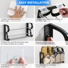 DEYILIAN Hanging Shoe Rack 2 Pack, Wall Mount Shoe Rack