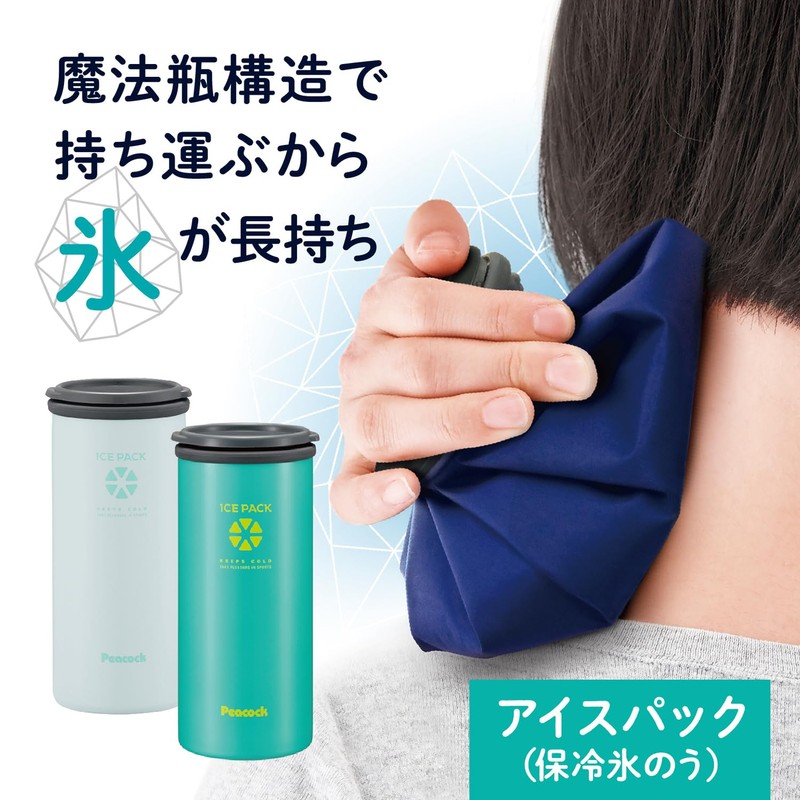 Peacock ABA-51 WH Ice Pack (Cold Insulation) with Keep Holder,