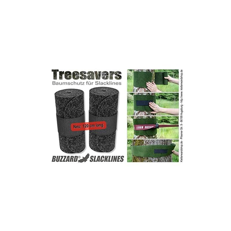 BUZZARD Treesavers - Sustainable Tree Protection 2 x 120 cm