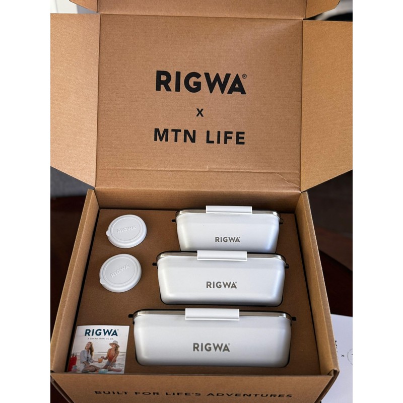 RIGWA Rex Trio Set, Cool Grey, Includes 26 oz, 36