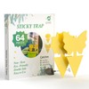 LFSYS 64 Pcs Yellow Sticky Traps for Indoor Plant Pest
