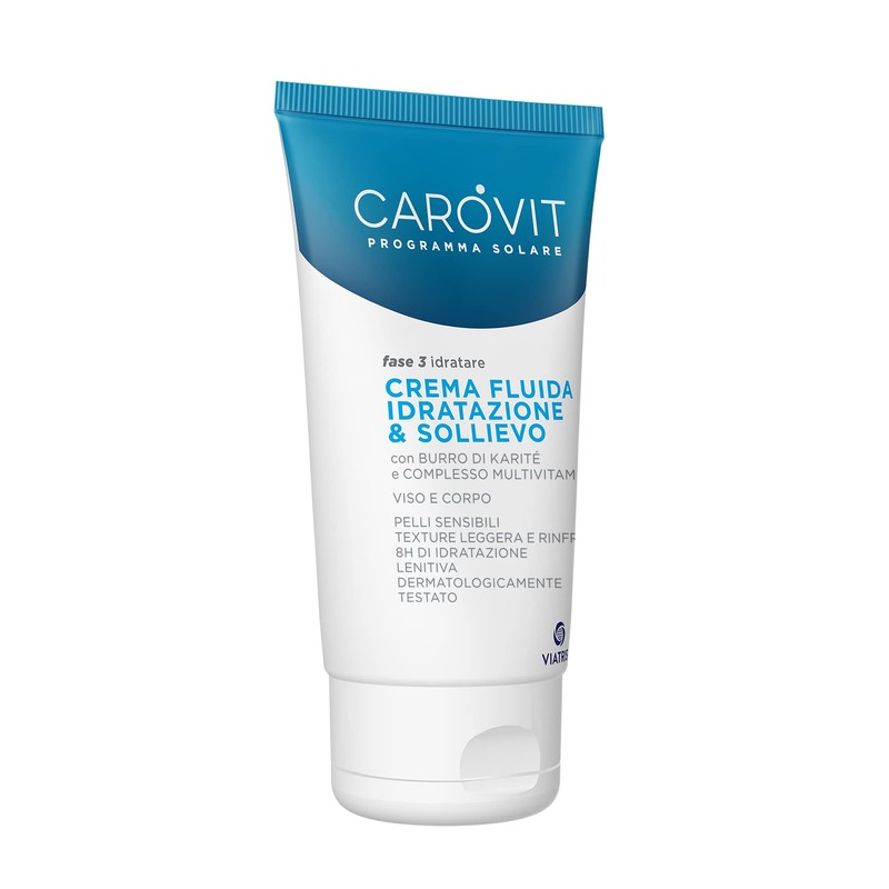 Carovit Sun Protection Program for Moisture and Relief for Face