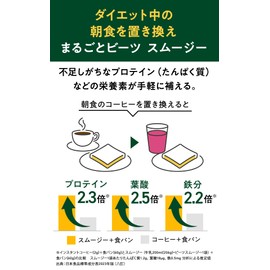 【 Drinking Superfood 】ZENB Zenbu Smoothie Powder, Beets & Almond, 2 Boxes 20 Bags, Shake [Low Carb, Breakfast, Diet, Drink, Substitute, Dietary Fiber, Pregnancy, Lactation, Folic Acid, Potassium