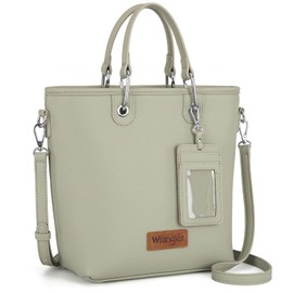 Wrangler Tote Bag for Women Casual Work Top-handle Handbag with Card Holder WG188-8312Lime