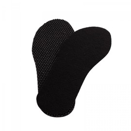 pbezler Non-slip felt insoles size 36-49, black