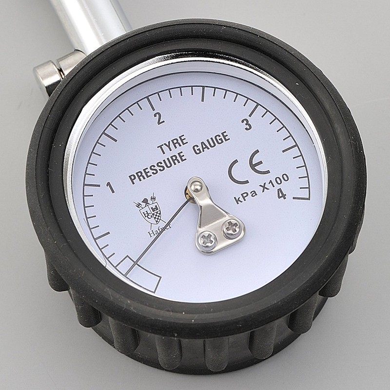 Daytona 41779 Motorcycle Small Air Gauge with Release Valve