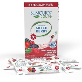 Slimquick Pure 3X Extra Strength 26ct - Mixed Berry Drink Mix for Women