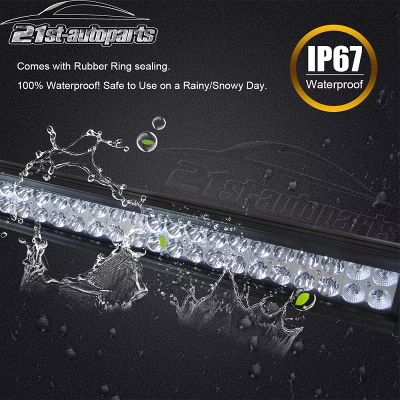 21ST Roof 50" Combo Cruved LED Light Bar Wire Switch