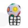 Rubik's Cube 3-Piece Gift Set (Rainbow Ball, Squishy Cube and