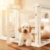 Acrylic Dog PlayPen, Clear Dog Play Pen for Puppy Cat