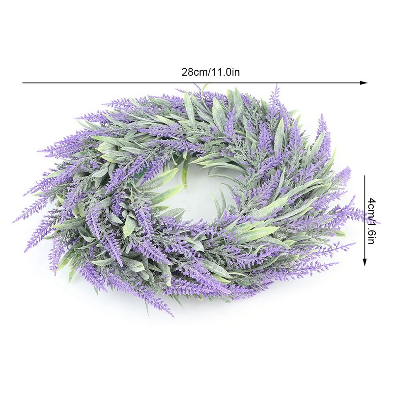 Simulation Artificial Plastic Fake Flower Garland Wreath Wedding Supplies Home