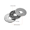 sourcing map 2 x AXK0619+2AS Needle Bearing with 2 Washers