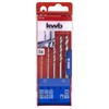 KWB HSS Drill Bit Set, Hex, 1/4 Shank E6.3 4211-40,