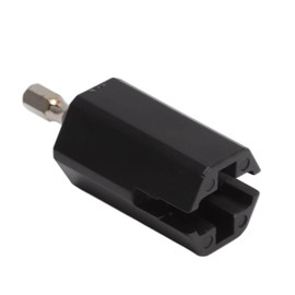 Guitar String Winder, Professional String Winder Tool Drill Bit Tuning Peg Winder for Acoustic Electric Guitar Bass Black, Guitar Tuner Puller Bass String Change Maintenance