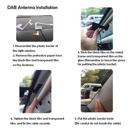 Car DAB DAB+ Box Digital Receiver AU Digital Radio Tuner Adapter Universal for Android Car Stereo Head Unit Raido USB Connection