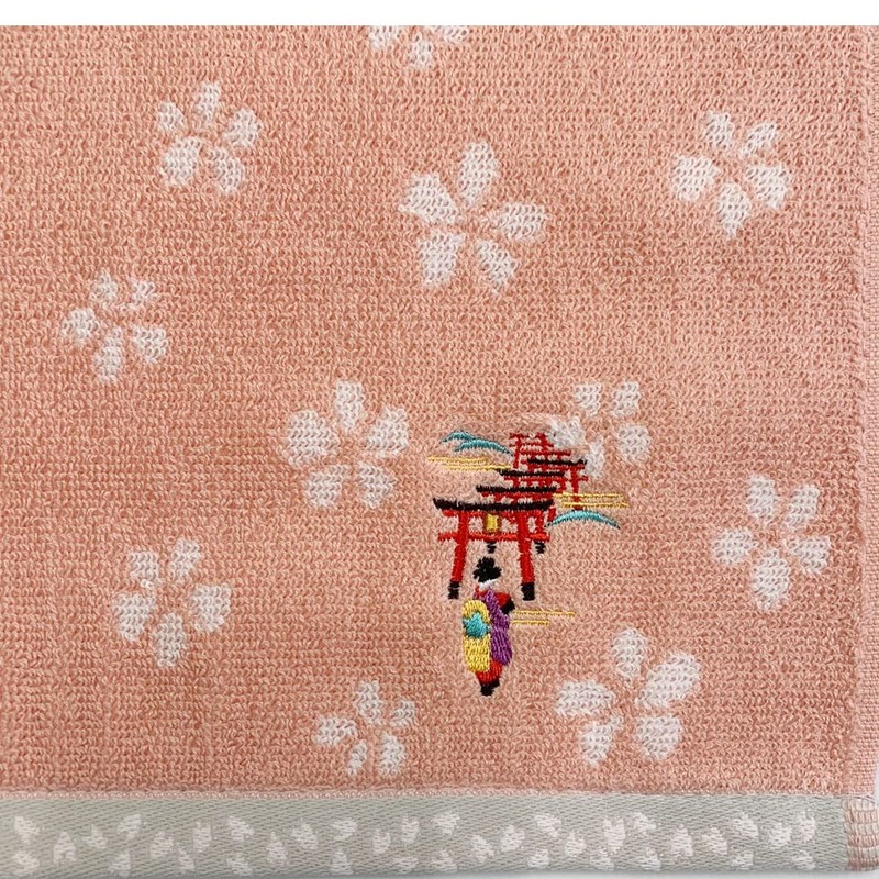 Fighters 佑 Japanese goods towel handkerchief Lush 庵 Embroidered Fushimi