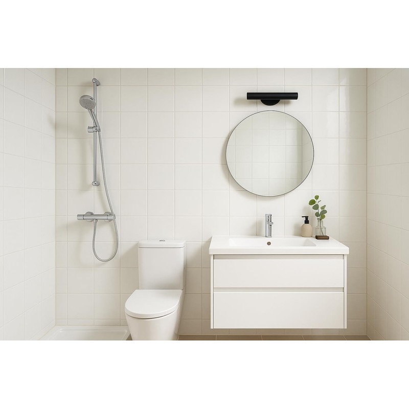 Tenedos 6x6 Glossy White Ceramic Wall Tile – Box of