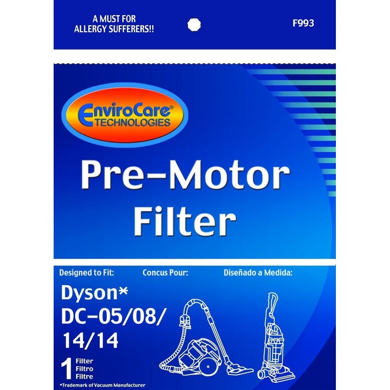EnviroCare Premium Replacement Vacuum Cleaner Filters made to fit Dyson