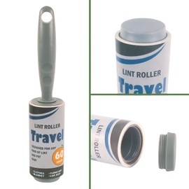 MyGiftHub Keep Your Secret- Lint Roller for Diversion Safe-Hidden Compartment for Keys, Cash and Valuables(Grey)