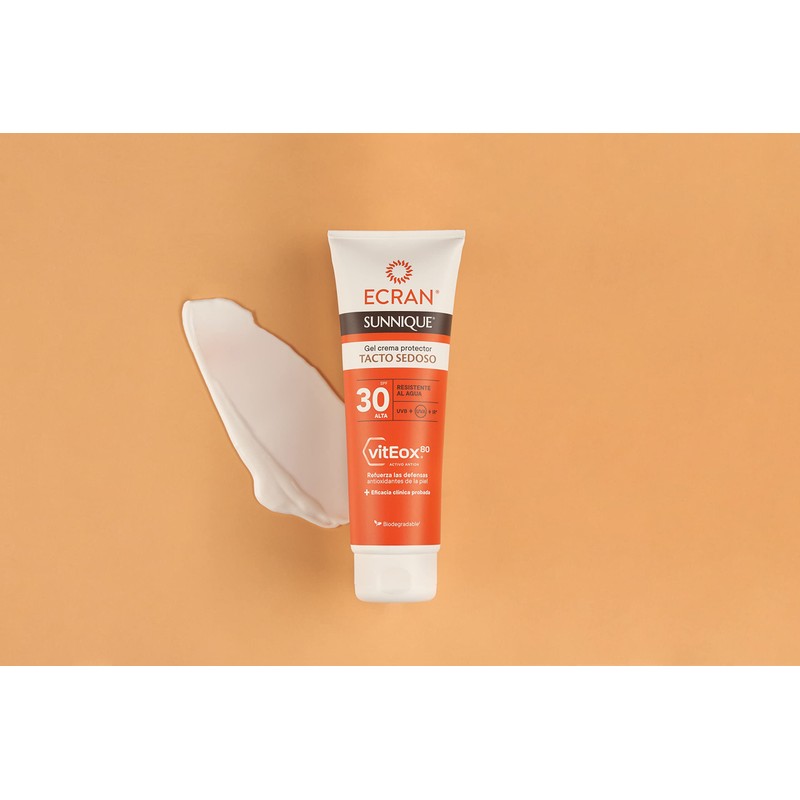 ECRAN SUNNIQUE gel crema tacto seda SPF30 250 ml