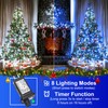 Christmas Lights Outdoor 2 Pack, Total 200FT 600 LED Fairy