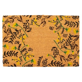 Calloway Mills AZ105082436Z Floral Monogram Doormat, 24" x 36", Multicolor (Letter Z)