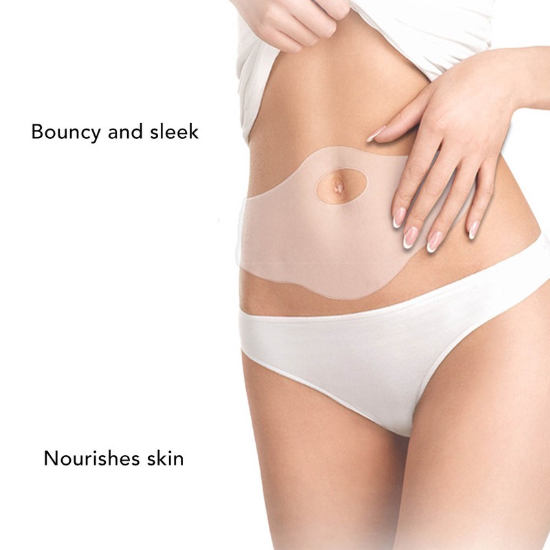 Silicone Belly Sticker Reusable Portable Multifunctional Anti Wrinkle Belly Stomach