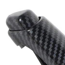 Ymiko Cubierta de Manija de Freno de Mano, Empuñaduras de Freno de Mano Protector de Manga de Estacionamiento con Cubierta de Patrón de Fibra de Carbono para 2006 2007 2008 2009 2010 2011