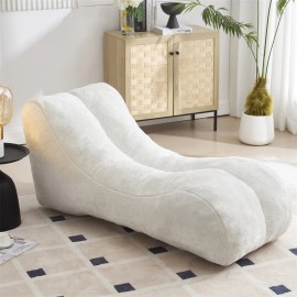 Unbranded Comfort BeanBag Sofa Chair Fitting Curves Human Body with High-Quality Sponge