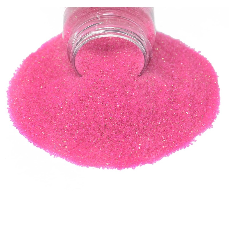Mystic Sprinkles Sanding Sugar 4oz Bottles (Tourmaline - Hot Pink