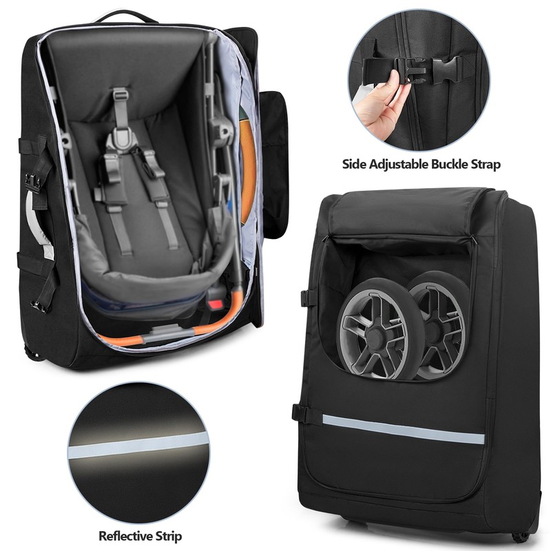 GRAOSO Stroller Travel Bag with Wheels Compatible with UPPAbaby Vista,