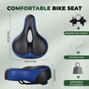 TONBUX Comfortable Bike Seat Cushion for Women & Men, Memory