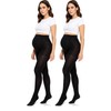JUST BEAUTY TOUCH Opaque Maternity Tights, Pregnancy Tights, Comfortable Maternity