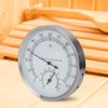 Fendysey Steam Thermometer Hygrometer for Sauna Room, Sauna Thermometer, Hygrometer,