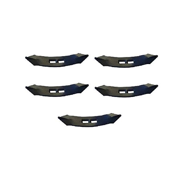 5 Spring Tooth Cultivator Points 2" Wide x 11" Long