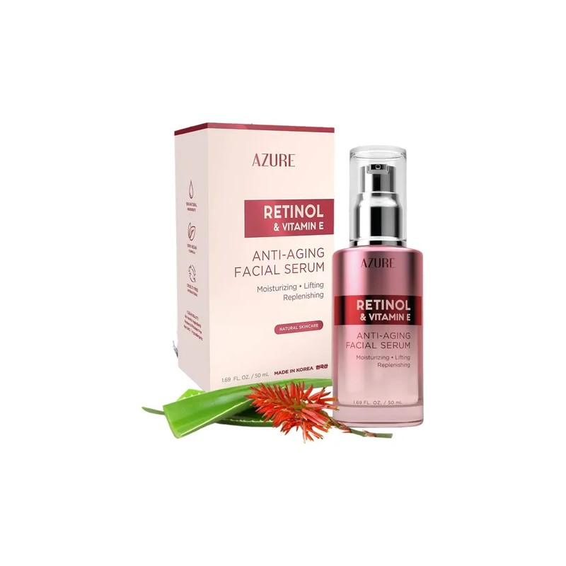 Suero Facial Retinol Y Vitamina E Azure Antienvejecimiento