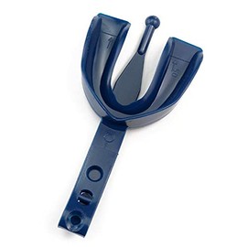 MOUTH GUARD-ADULT WITH STRAP-NAVY